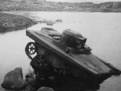 T-37 Soviet amphibious tank