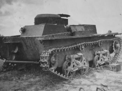 T-38 Soviet amphibious tank