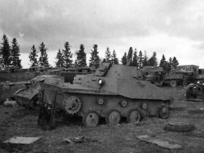 T-40 light amphibious tank Ukraine 1941