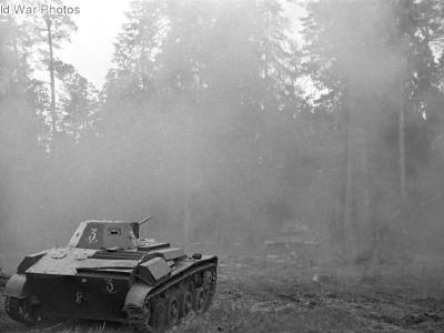 T-60 of the 3rd Guards Tank Brigade 1942
