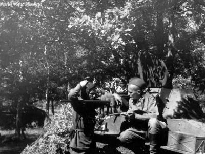 Soviet crew and their T-60