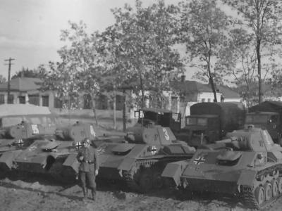 T-70 tanks in german service – Panzerkampfwagen T-70 743 (r)
